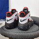 耐克（NIKE）女鞋2025夏季新款Air more Uptempo皮蓬减震篮球鞋大童运动休闲鞋 DH9719-200黑白红 36.5