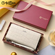 Goldlion Women's Wallet 2025 Summer New Crocodile Pattern Genuine Leather Clutch Multifunctional Large Capacity Fashion Fashion Women's Bag White
