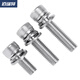 304 stainless steel three-combination hexagonal socket screws with cylindrical head and flat spring washer screws and extended 316 stainless steel cup head bolts and screws M6*16 20 sets 304