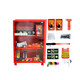 Xiwanhui Fire Evacuation Guide Box Fire Emergency Box Lifesaving Tool Cabinet Fire Equipment Fire Extinguisher Box Mini Fire Station Red Frame Guide Box