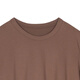 Jiangnan Buyi (JNBY) [Gleicher Stil im Einkaufszentrum] 24 Herbst- und Winter neues Kleid mit runden Nacken A-förmigen Kurzarmtemperament Elegant 5o7g15780 216/Wachsrosa Camel Farbe 216 S