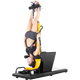 Jason (LEDONG) electric inversion machine household inversion artifact upside down fitness equipment cervical and lumbar stretcher traction bed inversion device M9X-M yellow inversion + traction belt reset