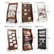 
Newspaper rack Newspaper rack Books and newspaper rack Wooden information rack Floor-mounted newspaper rack Magazine rack Storage promotional storage display rack K687# Walnut color High 96 Four newspaper clips
