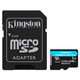 金士顿（Kingston）1TB TF（MicroSD）内存卡U3 V30 A2 4K 读170MB/s游戏机 行车记录仪 运动相机无人机 监控存储卡