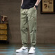 Jeanswest Casual Hosen Herren Sommer 2025 Neue Khaki Herrenhosen Lose Harem Hosen Herrenarbeit Hose Khaki 4xl