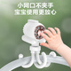 品胜 婴儿车小风扇  手持迷你便携宝宝推车可缠绕风扇usb可充电学生宿舍办公室低躁八爪鱼电风扇 白