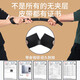 Romon belt men's genuine leather toothless inner wear automatic buckle belt pure cowhide trouser belt birthday gift for boyfriend and husband black casual style