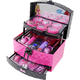 [70% neu] Barbie Barbie Kinderkosmetik Prinzessin ungiftige Make-up-Set-Mädchen spielen Haus Puzzle Toys Barbie Professionelle tragbare Make-up-Box