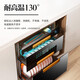 Double Gun Chopstäbchen Nationale Trendlegierung Alloy -Stäbchen Haushalt Neue Farbe Schnelles One Person One Chopstick Color 8 Doppelsegen Charakter Alloy -Stäbchen KZ4882