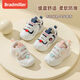 BradMiller baby boy shoes autumn soft-soled children's shoes 1-2 to 3 years old female baby functional shoes spring and autumn breathable toddler shoes K969 sapphire blue 13.5 inner length 13.5cm