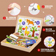Shangyun Education Children's Toys's Boys and Girls Magnetic Magnetic Puzzle 2 ans Early Education Pinle Birthday Gift 1-3-6 ans