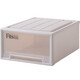 Tenma Japanische Tenma-Schubladen-Aufbewahrungsbox Ins Plastikstaierbox 39 Garderobe Kleidung Organisationsbox Aufbewahrungsbox F3923-Khaki (39*53*23 cm) importiert in Japan