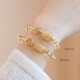 MARDOTG Citrine Bracelet for Women with Blonde Crystal Pixiu Crystal Bracelet as a Gift for Girlfriend 8 - Nafu Bead Style