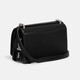 蔻驰（COACH） Bandit Crossbody 女士斜挎包 简约时尚翻盖式单肩包礼物 CD724 黑色