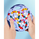 
KETAOQI Children's Thinking Logic Training Concentration Teaching Aids Kindergarten Parent-Child Interactive Toys Intelligence Magic Cube Magic Dish Rotary Beads Double-sided Rotary Ball Dish-Pink + 3D Rolling Ball Maze