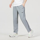 Nike Nike 2024 Automne Nouveau Pantalon décontracté sportif pour hommes Gray Straight Elastic Fitness Running Running Pantal