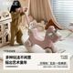 贝易（BEIE）独角兽摇摇马1岁+木马玩具无音乐五合一贝母粉无坐垫周岁儿童礼物