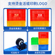 京酷KINKOCCL加厚塑料周转筐蓝色长方形物流筐水果筐快递分拣筐镂空塑胶框 外尺寸长680*宽480*高400mm方孔