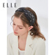 ELLE classic presbyopic patchwork headband French elegant and high-end headband high skull hairpin gift for girlfriend