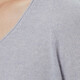 
Snow Lotus Autumn and Winter New Cashmere V-neck Pullover Cashmere Sweater Women T653 M(100)