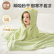 OUYUN baby bath towel coral velvet quick-drying children's cloak bathrobe hooded baby bath bathrobe dinosaur 145*85