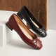 Clarks Qile Zapatos para mujeres Ubree15 Paso Single Single's Spring Light Dance Series Spring Comfort Ballet Zapatos Amplios Zapatos de boda Negro 261748564 37