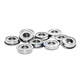 HQQD Flanschseite Wasserbombenbox -Lager MF83 Schritt 8mm Tasse MF93 Offen 9mm Kantengetriebe MF63 F683/2,5 3*7*2,5 mm*6 Teile