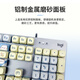 罗技（Logitech）K845机械键盘 游戏键盘 办公键盘有线全尺寸办公家用背光电竞吃鸡键盘 K845-青轴-嗨皮小猫