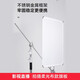 轻装时代摄影旗板不锈钢框架影视柔光屏背景吸光布人像静物化妆品拍摄黑白反光板便携硫酸牛油纸影棚器材 遮光黑旗板 61*76cm