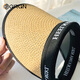 GRGN sun protection hat women's sun hat summer anti-UV hat women's empty top hat outdoor sun hat