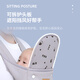 Beiyou's Baby-Holding-Artefakt befreit zwei Hände Neugeborene Babygurt Baby Horizontaler Fronthose-Stil Einfache Four Seasons Multifunktion monet grau gedruckter Kopfschutz