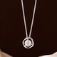 LAST KISS999 pure silver pearl necklace for women 2025 new light luxury niche high-end clavicle chain for Valentine's Day gift 999 silver pearl necklace