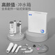 Jiumuwang toilet flush tank household bathroom squat toilet squat pit thickened toilet wall-mounted energy-saving high-impact pumping tank classic style + installation package no need to punch holes