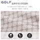 Golf (GOLF) short wallet for women fashion printed women's coin wallet multi-function card bag coin clip ticket bag portable handbag cherry pink apricot color