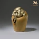 Copper Master Copper Ornament <Satisfied People Changle> Maitreya Home Office Living Room Desktop Jewelry