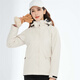 Chaqueta Simboo para hombres, chaqueta de tres en uno de tres en uno a prueba de viento y cálida para el montañismo.