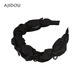 AJIDOU Ajidou headband smart and cute crystal bow high skull headband women's fashionable and versatile birthday gift for girlfriend