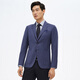 
Carldonton [Merino Wool] Single Blazer Men's 2024 Autumn and Winter New Fashionable Tweed Suit Top A-Standard Edition N7 Blue S 165/88A 60-65kg