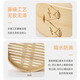 Bamboo fir edge cage bamboo steamer household bamboo steamer commercial small steamer steamer steamed buns bamboo woven small steamer steamer grid bamboo outer diameter 18cm regular style - 2 cages 1 cover + 2 steaming cloths
