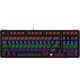 Rapoo V500PRO-98 upgraded model 98-key wired backlit mechanical keyboard cool RGB side light gaming e-sports chicken office full-key non-gush programmable keyboard black axis