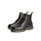 Belle Fashion Fashionable Boots Boots Men's Men's Men Confortable Cow Hide Bottes courtes Bottes d'extérieur Martin A1694DD4 Black-Single Li 41 (255 mm)