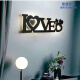 
Opuyuanxing wall lamp bedroom bedside lamp modern simple Nordic creative living room background wall lamp corridor light luxury LED lamp YX1049 black 38m+ warm light