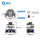 ROBOTIS ROS open source intelligent robot TurtleBot3 Burger Hamburger robot RPi4 open source platform slam unmanned vehicle motherboard Raspberry Pi 4 2GB assembly version