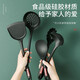 Baige Knives Kitchenware Set Household Cutting Crackers Bamboo Cutting Board Cutting Board Spatula Spoon Fruit Knife Scissors Kitchen Utensils Combination [Eight-piece Set] Kitchen Knife + Cutting Board + Scissors + Fruit Knife Planing + Spatula Spoon Three-piece Set