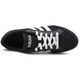 
Adidas new men's shoes for men's shoes for summer comfortable and breathable campus sports shoes fashionable three-stripe board shoes casual AW3890 black canvas shoes 40