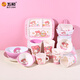 Wuhe (WUHE) Melody Children's Tableware Baby Supplementary Food Bowl Baby Dinner Plate Melody Material Anti-scalding and Drop-resistant Children's Bowl Melody Double Ear Bowl 250ml