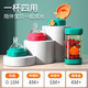 Bebetripppsu Aprendizaje de la taza de paja bebé Copa de pato Copa de agua para niños 6 meses Bebé de pato Bebé Copa en casa PPSU 240 ml Muqing Powder Straw Cup [correa de givea + tubo grueso]