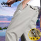 JEEP SPIRIT Middle-aged and Elderly Men's Casual Pants Slim Cotton Plus Size Straight Pants Summer Thin Sport Pants JEEP-HD9201 Octopus [Summer] Thin XL [140-160Jin [Jin equals 0.5 kg]]