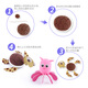 [70% neu] Eltern-Kind Pinguin Bunte Schlamm Plastil Plasticine Clay Clay Ultra-leichter Tonraum Sand 36 Farbe Disney Finding Nemo Light Schlamm Kindertag Geschenke Jungen und Mädchen Spielzeug handgefertigt DIY Storage Box Set