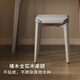 KUKA Gujia Wood Art Dressing Table Solid Wood Slate Cream Style Retractable Dressing Table PT8023TQ 0.8M+25Y Stool